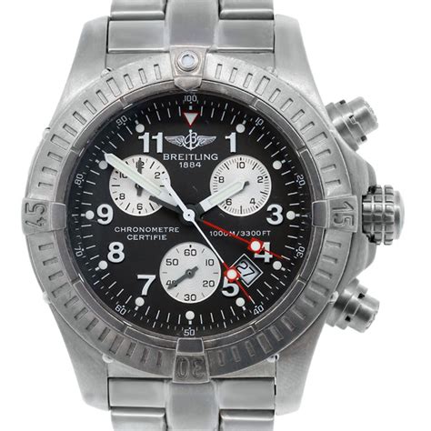 breitling chrono avenger m1 titanium price|breitling chrono avenger blood diamond.